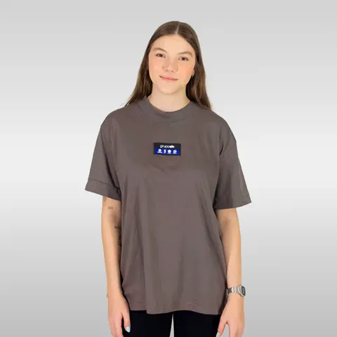Camiseta oversized personalizada